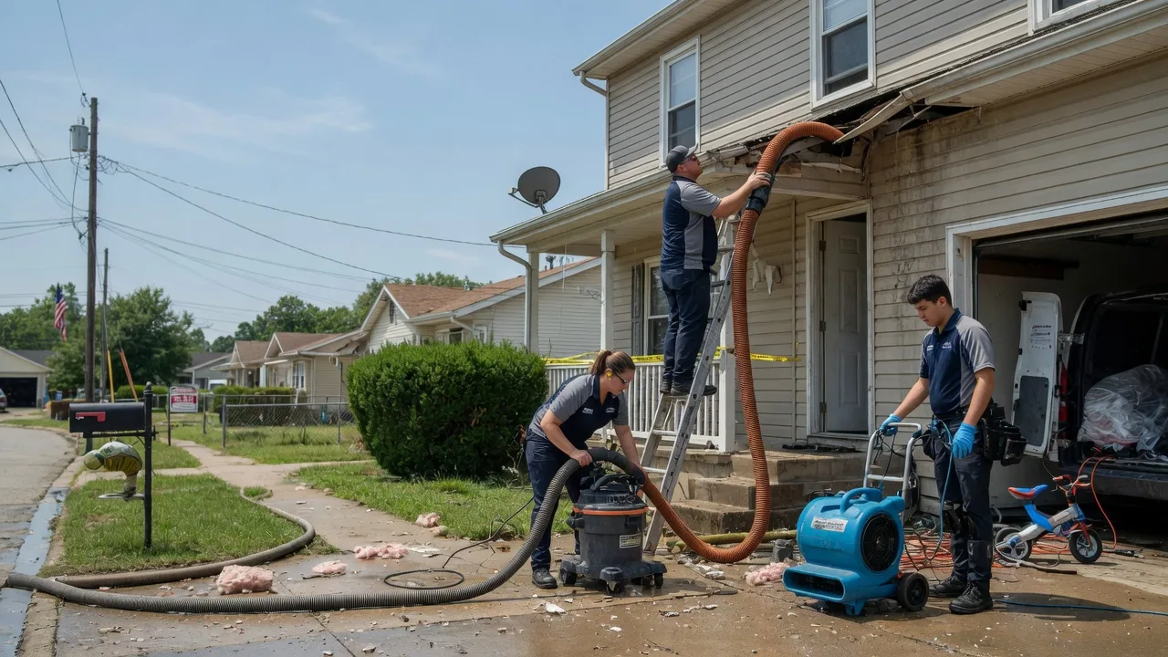 Water Damage Restoration in Newton, KS near me